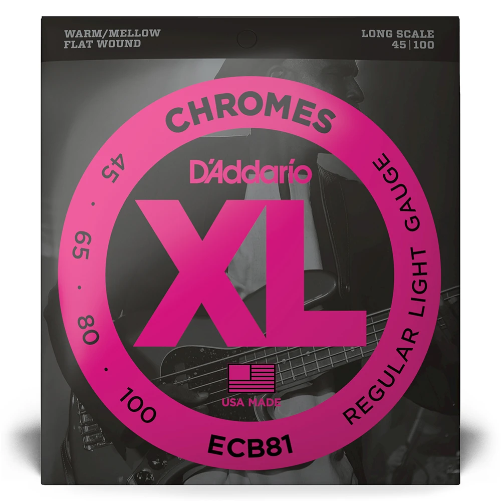 D´Addario ECB81 45-100 Chromes